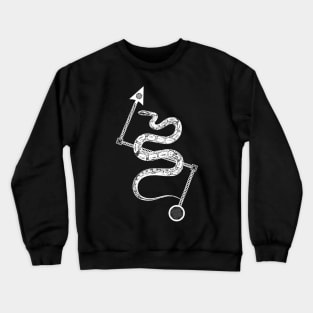 Pictish Serpent with Z Rod Crewneck Sweatshirt